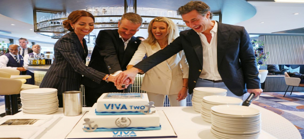 Feierliche Taufe der VIVA TWO – VIVA Cruises schickt zweiten Neubau innerhalb eines Jahres auf Reisen