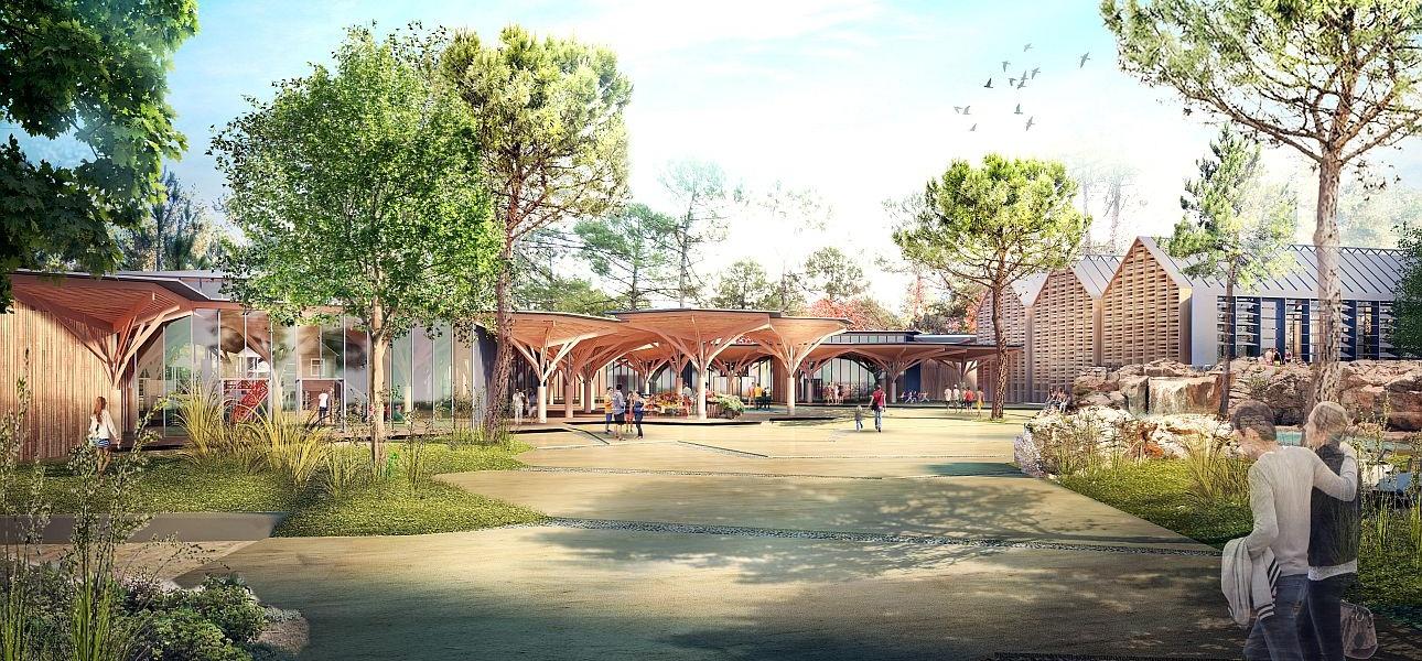 Center Parcs erschließt südfranzösischen Markt: Eröffnung der neuen Ferienparkanlage in Neu-Aquitanien