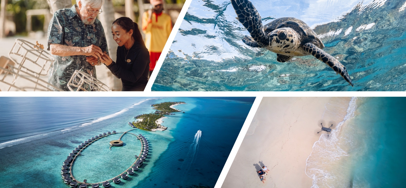 Das The Ritz-Carlton Maldives, Fari Islands engagiert sich 365 Tage im Jahr für den Schutz der Meere und ihrer Bewohner