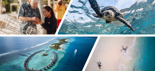 Das The Ritz-Carlton Maldives, Fari Islands engagiert sich 365 Tage im Jahr für den Schutz der Meere und ihrer Bewohner