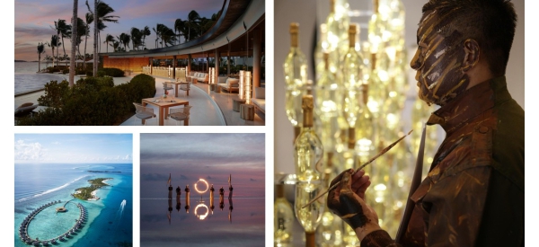Liu Bolin und Maison Ruinart zu Gast im The Ritz-Carlton Maldives Fari Islands