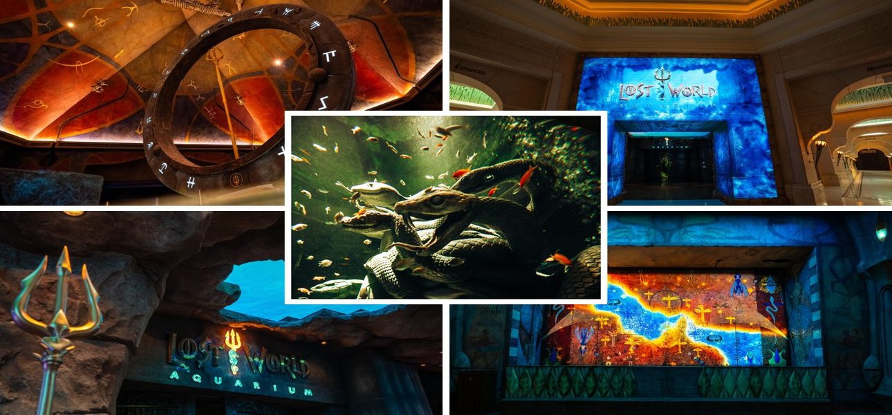 Spektakuläre Premiere: Mit dem Lost World Aquarium eröffnet Atlantis Dubai eine neue Ära interaktiver Meereserlebnisse