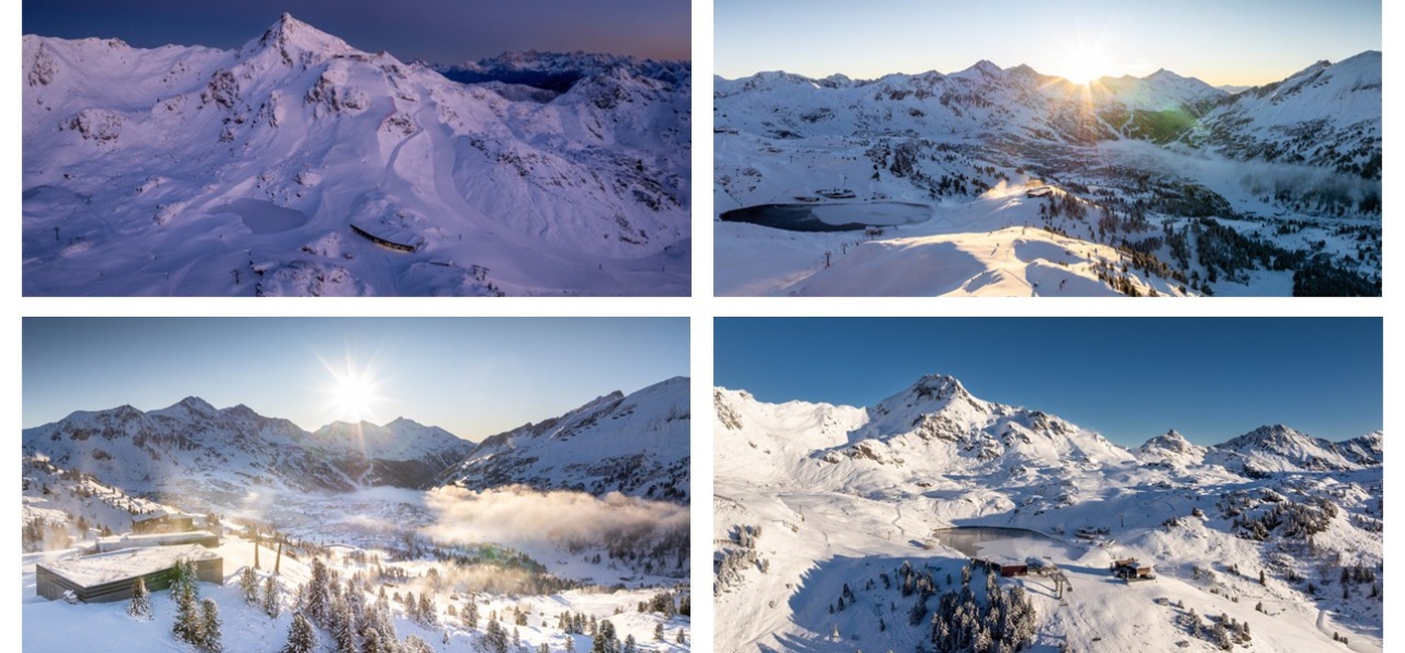 Obertauern ist weiß