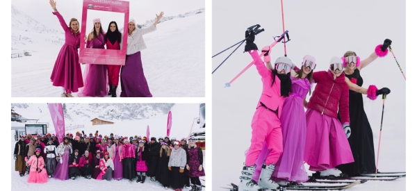 „Einschwingen für Pink Ribbon“ — Obertauern eröffnet Wintersaison mit strahlender Solidarität