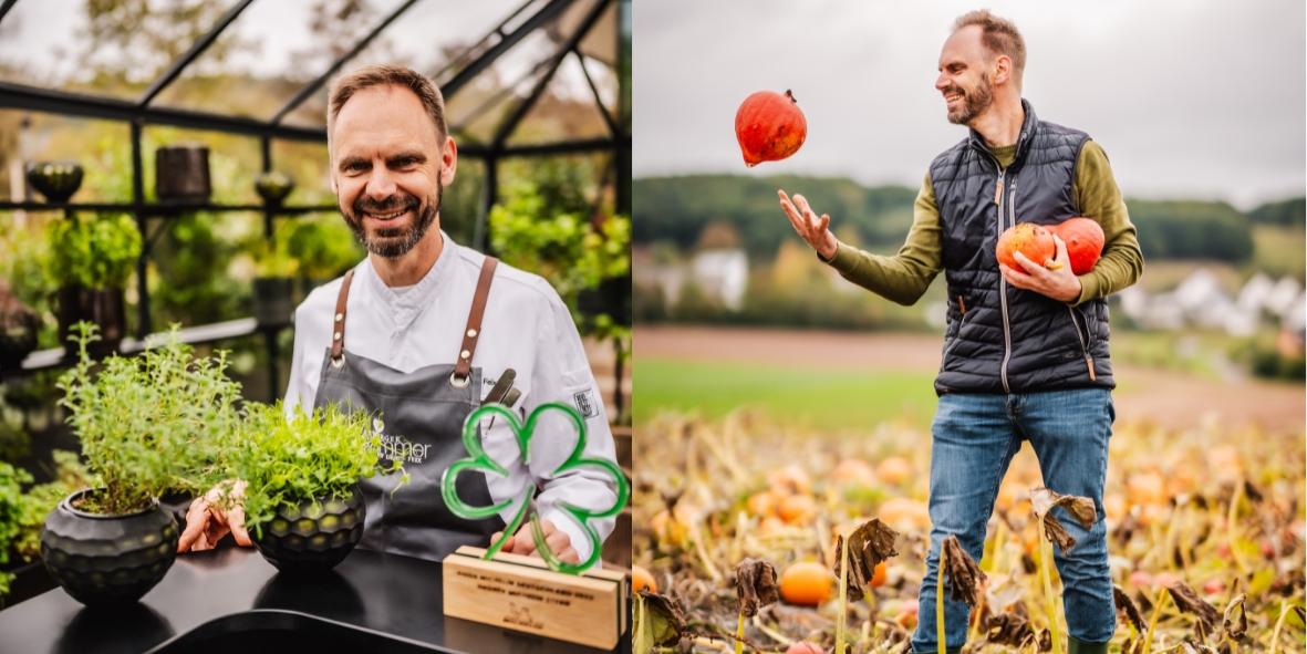 Denis Feix, Marburger Esszimmer © Julian Huke Photography Sterne leuchten weiter: Marburger Esszimmer verteidigt auch 2025 Michelin-Stern und Grünen Stern