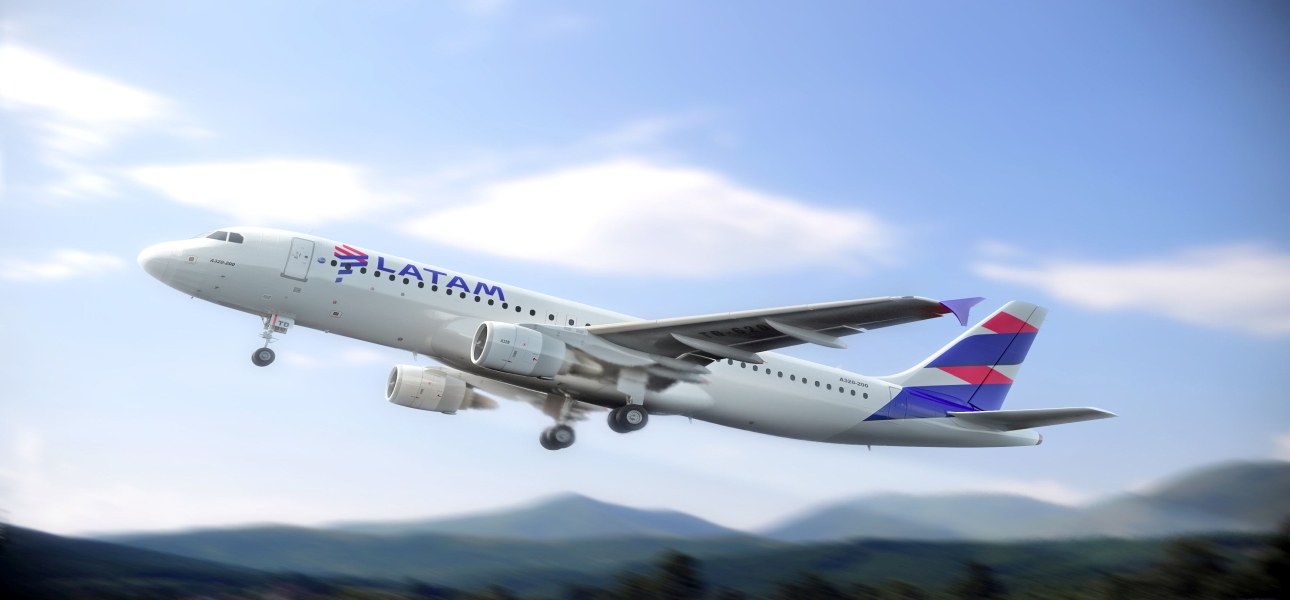 Airbus A320 von LATAM Airlines