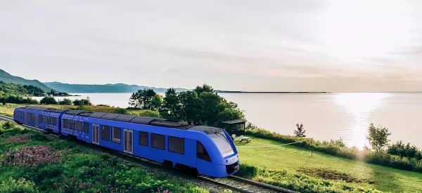 Premiere in Nordamerika - Erster Wasserstoffzug zwischen Québec City und Baie-Saint-Paul