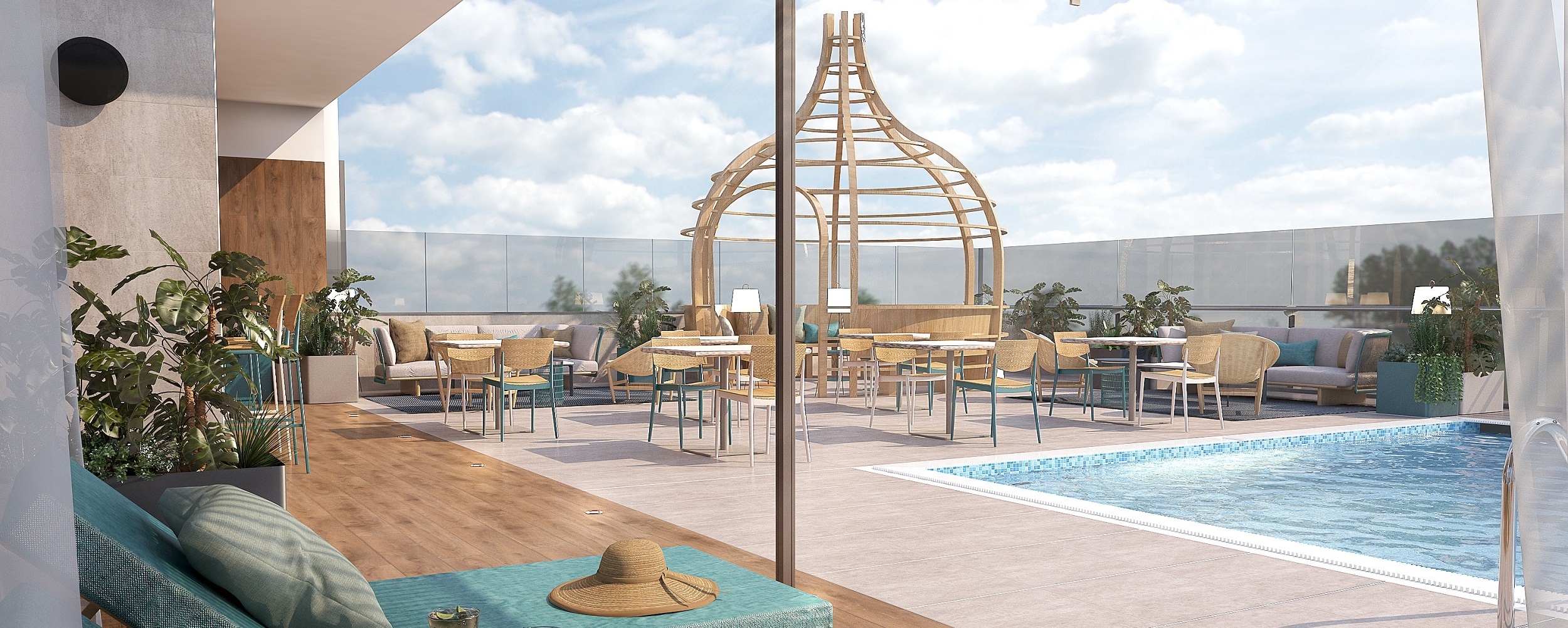 Von der Luftfahrt inspiriert: Neues Fünf-Sterne-Hotel „Amelia“ eröffnet im Juni im bulgarischen Albena – Erstes Themenhotel des Urlaubsresorts am Schwarzen Meer