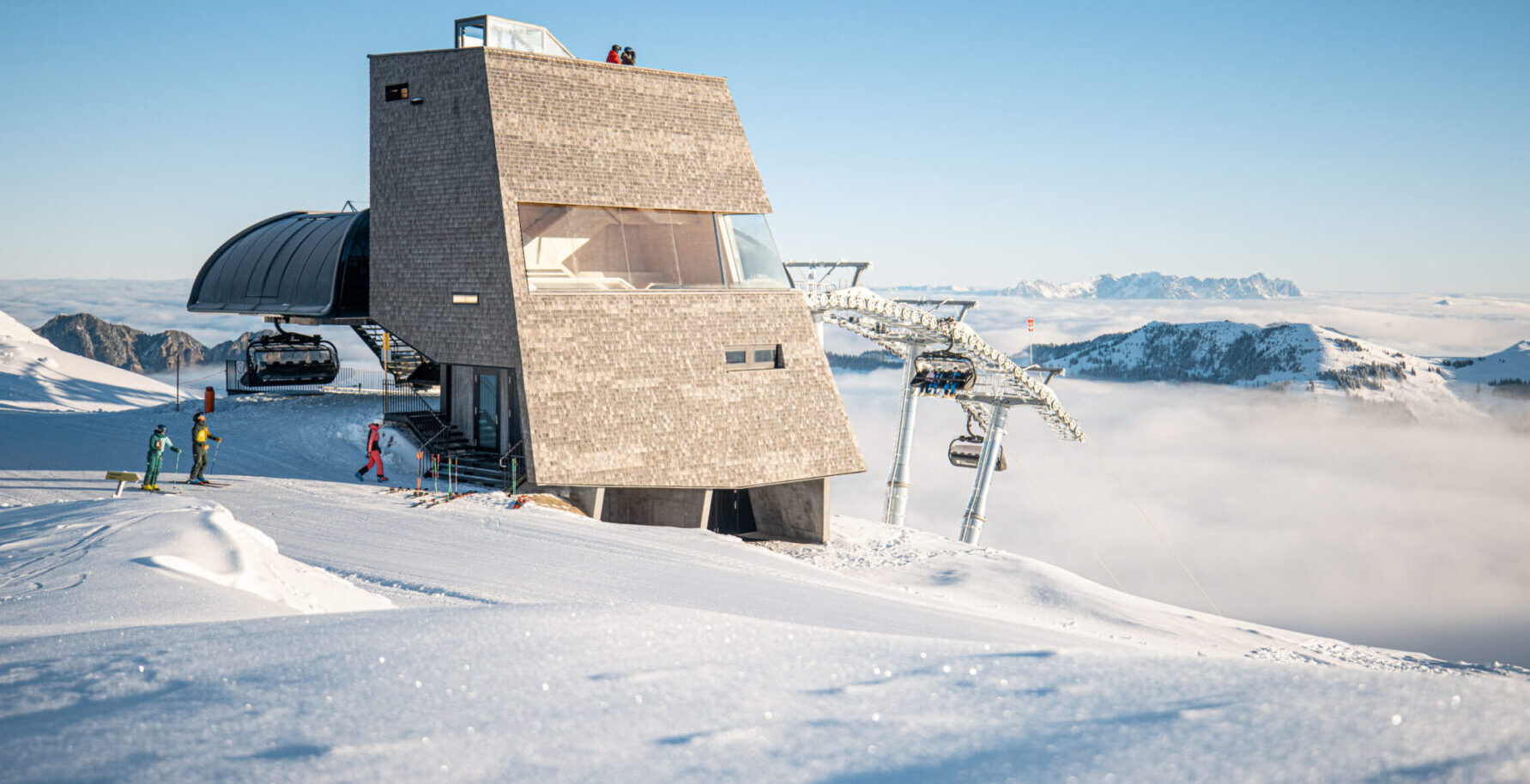 Skifahren mit Ausblick: Top of Alpbachtal, der neue Aussichtsturm im Ski Juwel