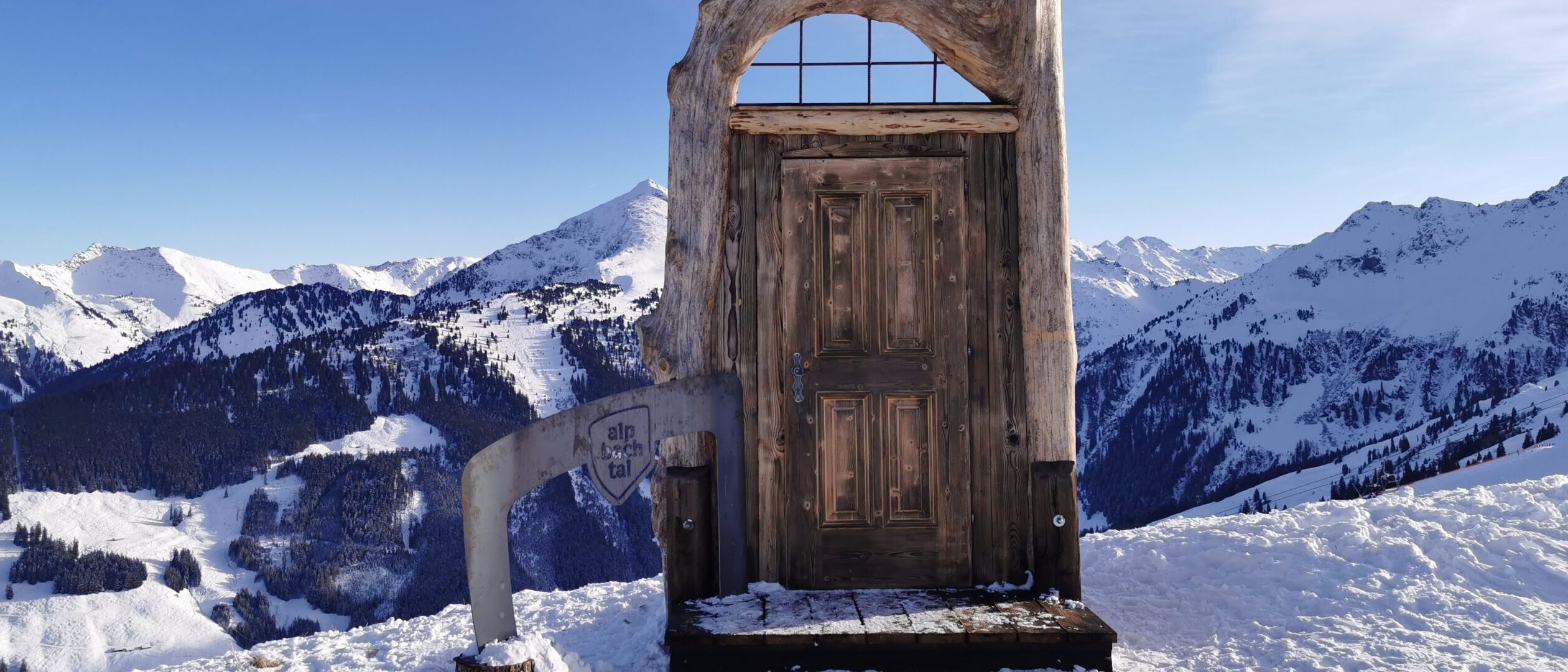 Selfie-Magnet im Ski Juwel: Diese Türe sorgt für Klicks